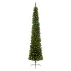 Premier Prelit Green Pencil Pine Christmas Tree - 2m Warm White