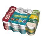 Naturo - Dog Adult Variety Grain Free Can 390g - 12 Tins