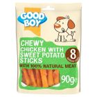 Good Boy Chewy Chicken With Sweet Potato Sticks - 90g