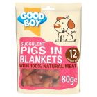 Good Boy Dog Treats - Succulent Pigs In Blankets - 80g