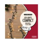 Lumineo 1000 LED Compact Christmas Lights 2250cm Warm White/Classic Warm