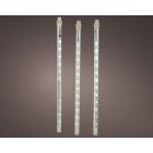 Lumineo 144 LED Christmas Icicle Lights 200cm Cool White