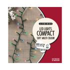 Lumineo 1000 LED Compact Christmas Lights 2250cm Soft Multi Coloured