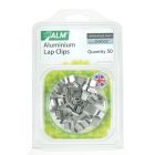 ALM - Aluminium Lap Clips - Pack of 50