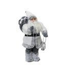 Kaemingk White Christmas Santa - 45cm