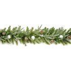 Premier Christmas Silver Decorative Garland 1.8m