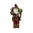 Kaemingk Christmas Red Check Santa - 60cm