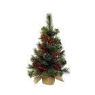 Kaemingk Ipswich Christmas Mini Tree Snowy 75cm