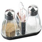 Fackelmann Salt & Pepper Set With Toothpick Holder