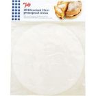 Tala Siliconised 23cm Cake Circles, Greaseproof Liners - Set of 20