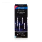 Premier 24 Chaser Icicles Lights With 72 LEDs - White