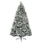 Kaemingk Vancouver Snowy Mixed Pine Christmas Tree - 7ft