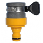 Hozelock - Round Mixer Tap Connector - (20mm - 24mm)
