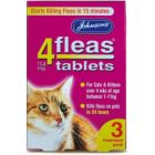 Johnsons Vet - 4fleas Tablets for Cats & Kittens - 3 Treatment Pack