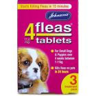 Johnsons Vet - 4fleas Tablets for Puppies & Small Dogs - 3 Treatment Pack