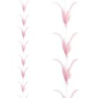 Davies Products Fancy Feather Garland Christmas Decoration - 1.3m Pink