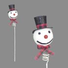 Davies Products Snowman Spring Pick Christmas Decoration - 48cm