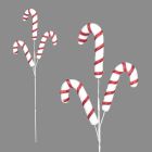 Davies Products Candy Cane Pick Christmas Decoration - 48cm