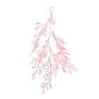 Davies Products Dainty Diamante Drop Christmas Tree Bauble - 26cm Pale Pink