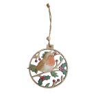 Davies Products Robin Hanger Christmas Tree Decoration - 12cm