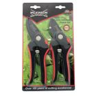 Wilkinson Sword Bypass & Anvil Pruners Twin Pack On Blister Card