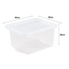 Wham Crystal Range - Box & Lid (37L)