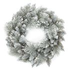 Premier Snow Fir Christmas Wreath - 50cm