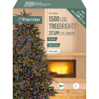 Premier Multi Action Treebrights With Timer 1500 LED Rainbow/Green