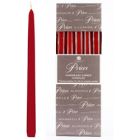 Price's Candles Venetian 10" Candle - Wine Red - Pack of 10