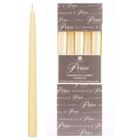 Price's Candles Venetian 10" Candle - Ivory - Pack of 10