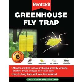 Buy Rentokil Greenhouse Fly Trap 6 Traps from My Vegetable Garden