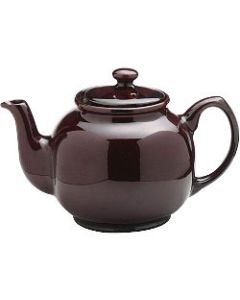 Price & Kensington Rockingham Brown Gloss Teapot - 500ml (2 Cup)