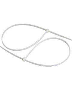 Securlec Cable Ties - 4.8mm x 370mm - White