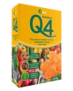 Vitax - Q4 Pelleted Fertiliser - 2.5kg