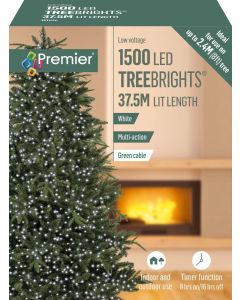 Premier 1500 LED Multi Action Treebrights With Timer White/Green