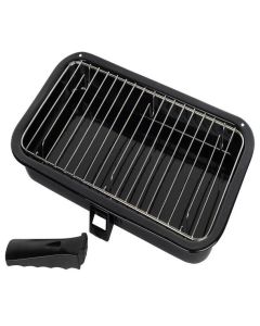 Pendeford Vitreous Enamel Bakeware Grill pan with Tray