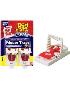 The Big Cheese - Ultra Power Mouse Traps - Twin Pack