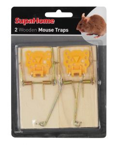 SupaHome - Wooden Mouse Traps