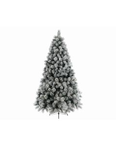Kaemingk Vancouver Snowy Mixed Pine Christmas Tree - 240cm