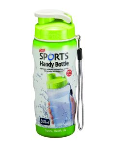 Lock & Lock Green Sports Handy Bottle with Carry Strap