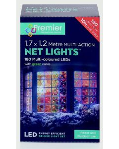 Multi-Action LED Net Lights - 360 LED 3.5 x 1.2m Multi