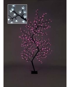 Zig Zag Cherry Tree With 300 LEDs - 2.1m White