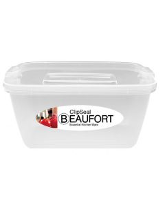 Beaufort Ultra Food Container Square Clear