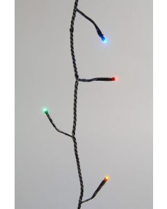 LED Outdoor Twinkle Lights - 80 Bulb Multi