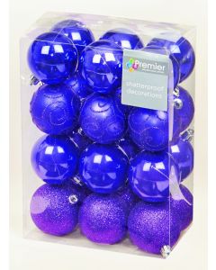 Multi Finish Balls - 24x60 Purple