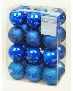 Multi Finish Balls - 24x60 Midnight Blue