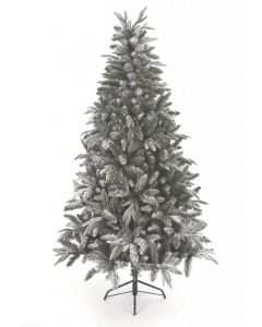 Premier PE Flocked Lapland Spruce Christmas Tree - 7ft