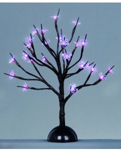 Battery Operated Cherry Blossom LEDs With Timer - 35cm Pink