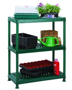 Garland - Greenhouse 3 Shelf Unit Ventilated - 80cm