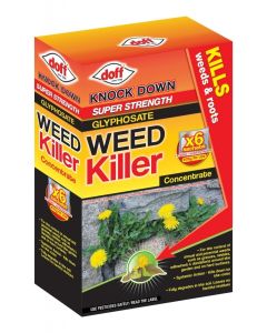 Doff - Knockdown Super Strength Glyphosate Weed Killer - 6 Sachet